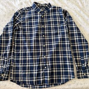 Gap Blue Flannel